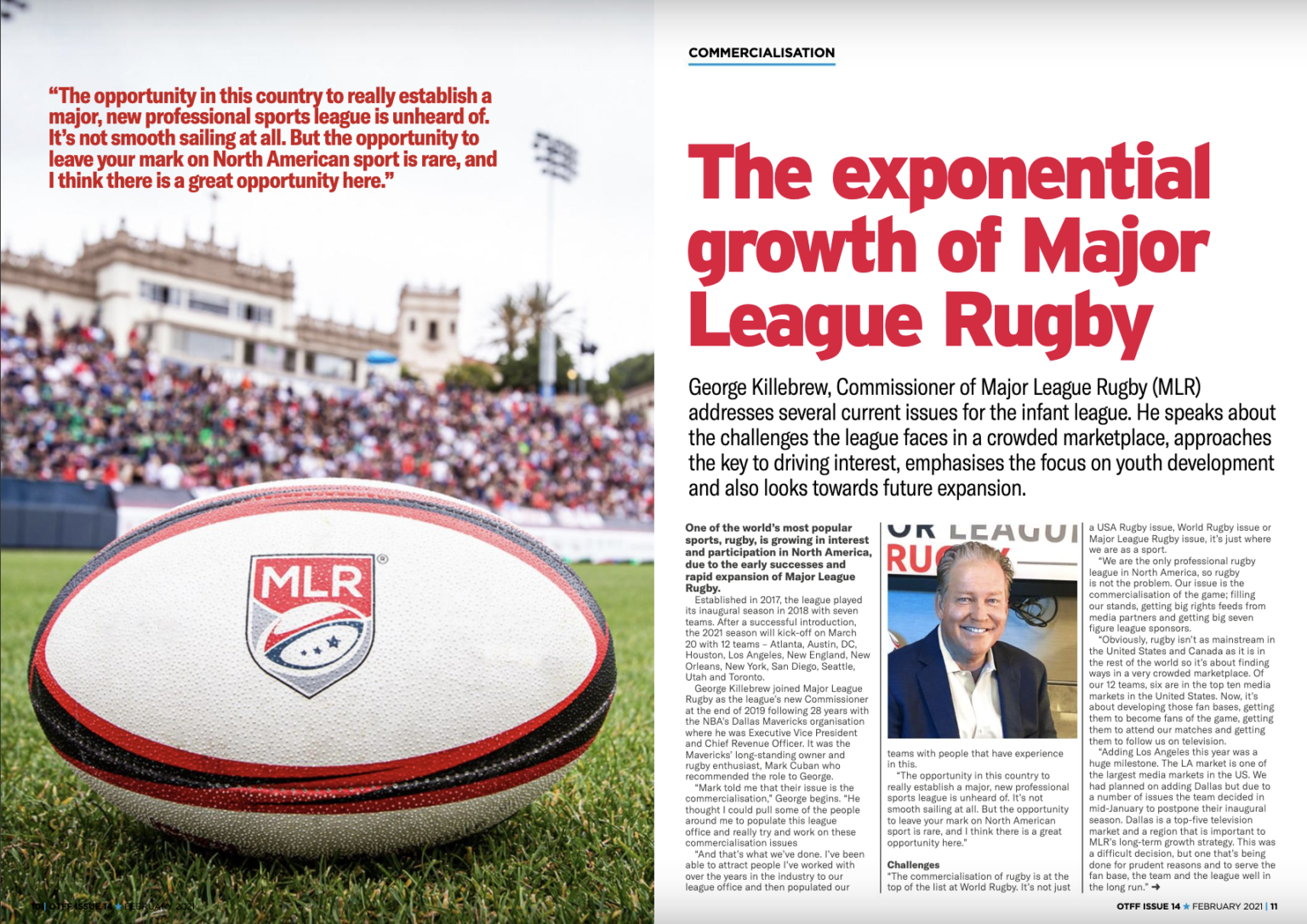 "The Exponential Growth Of Major League Rugby" - Major League Rugby